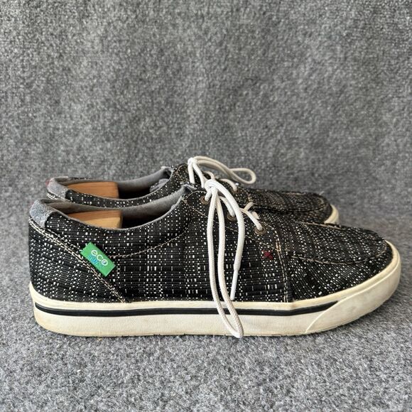 Twisted X Men\'s Eco Kicks Black Lace-Up Sneakers 10.5 M Casual Athletic MCA0033 main image 7